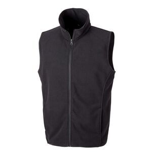Result Core Unisex Adult Microfleece Vest / Black